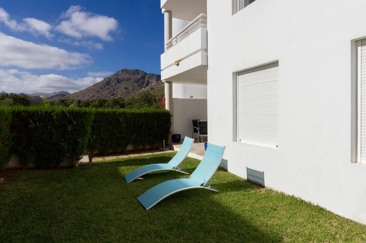 Ground Floor With Private Garden Bellresguard Daire Port de Pollença Dış mekan fotoğraf